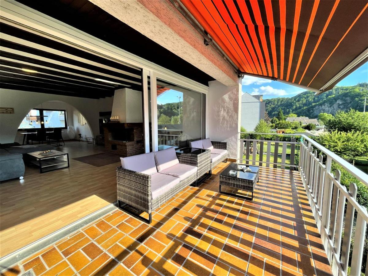 Traumaussicht Kamin Balkon Burgblick 65 Zoll Tv Netflix Sky Joyn Lindenplatz Apartment Булай Екстериор снимка