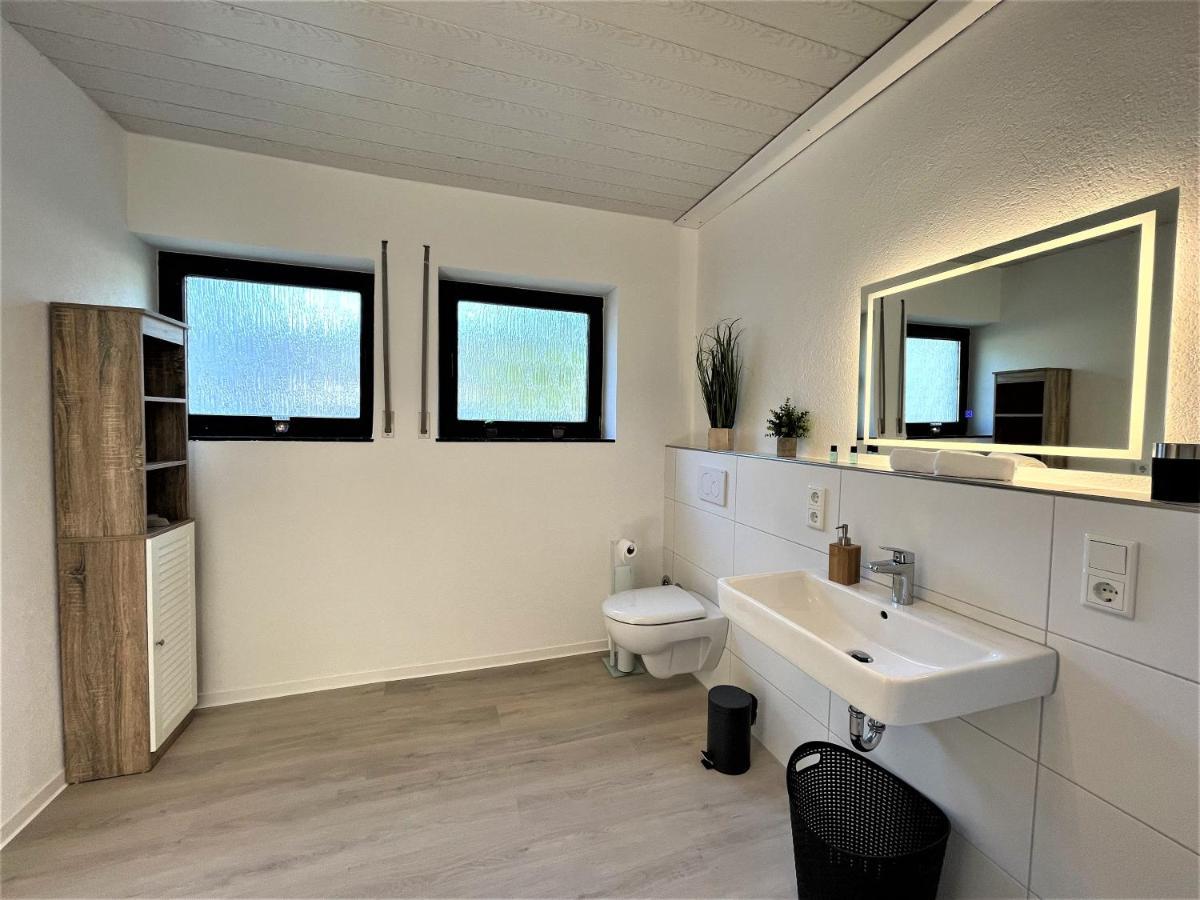 Traumaussicht Kamin Balkon Burgblick 65 Zoll Tv Netflix Sky Joyn Lindenplatz Apartment Булай Екстериор снимка