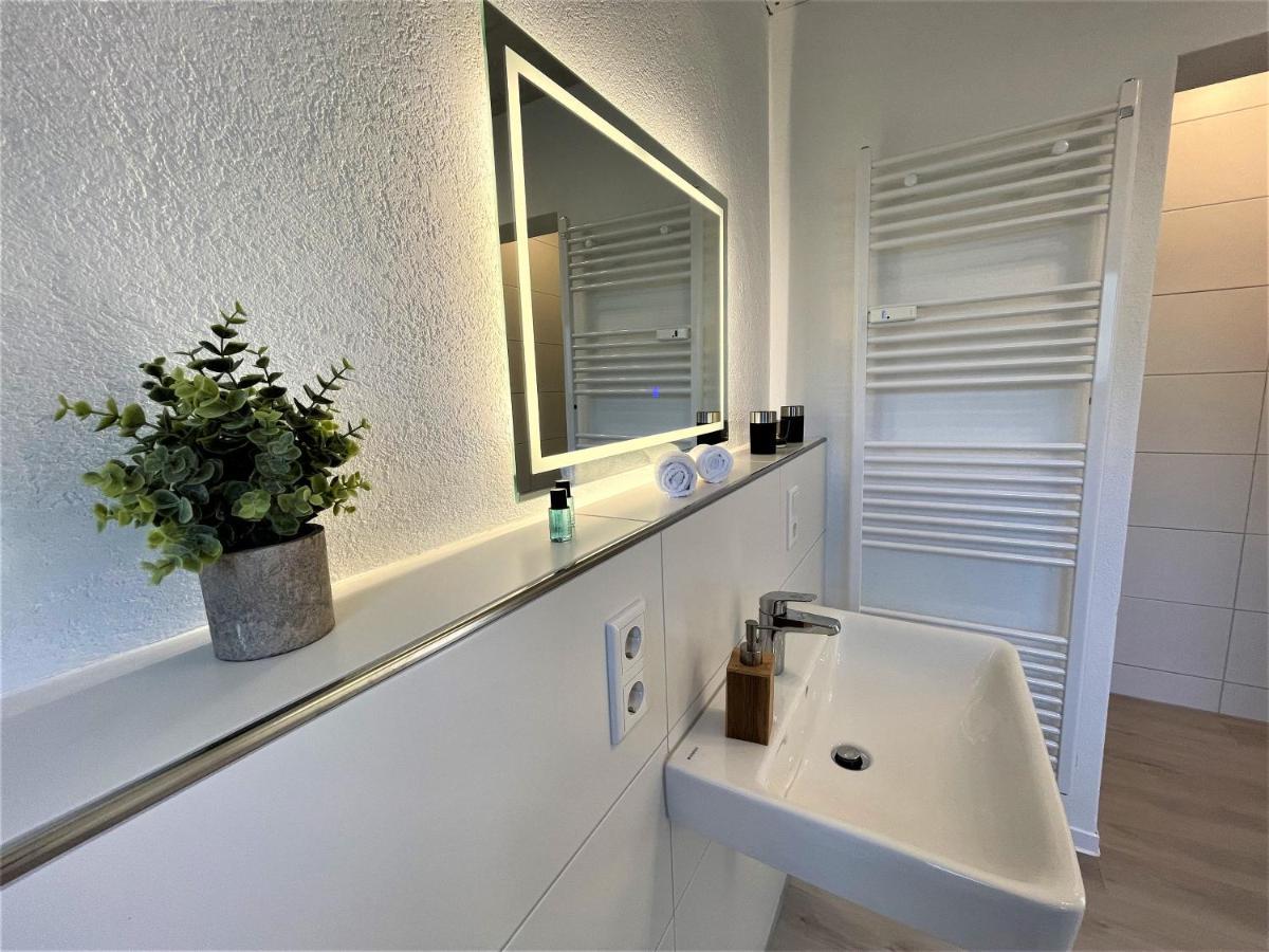 Traumaussicht Kamin Balkon Burgblick 65 Zoll Tv Netflix Sky Joyn Lindenplatz Apartment Булай Екстериор снимка